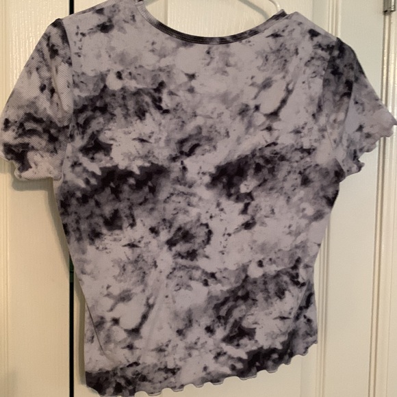 Crop Ribbed Tee - Picture 3 of 3